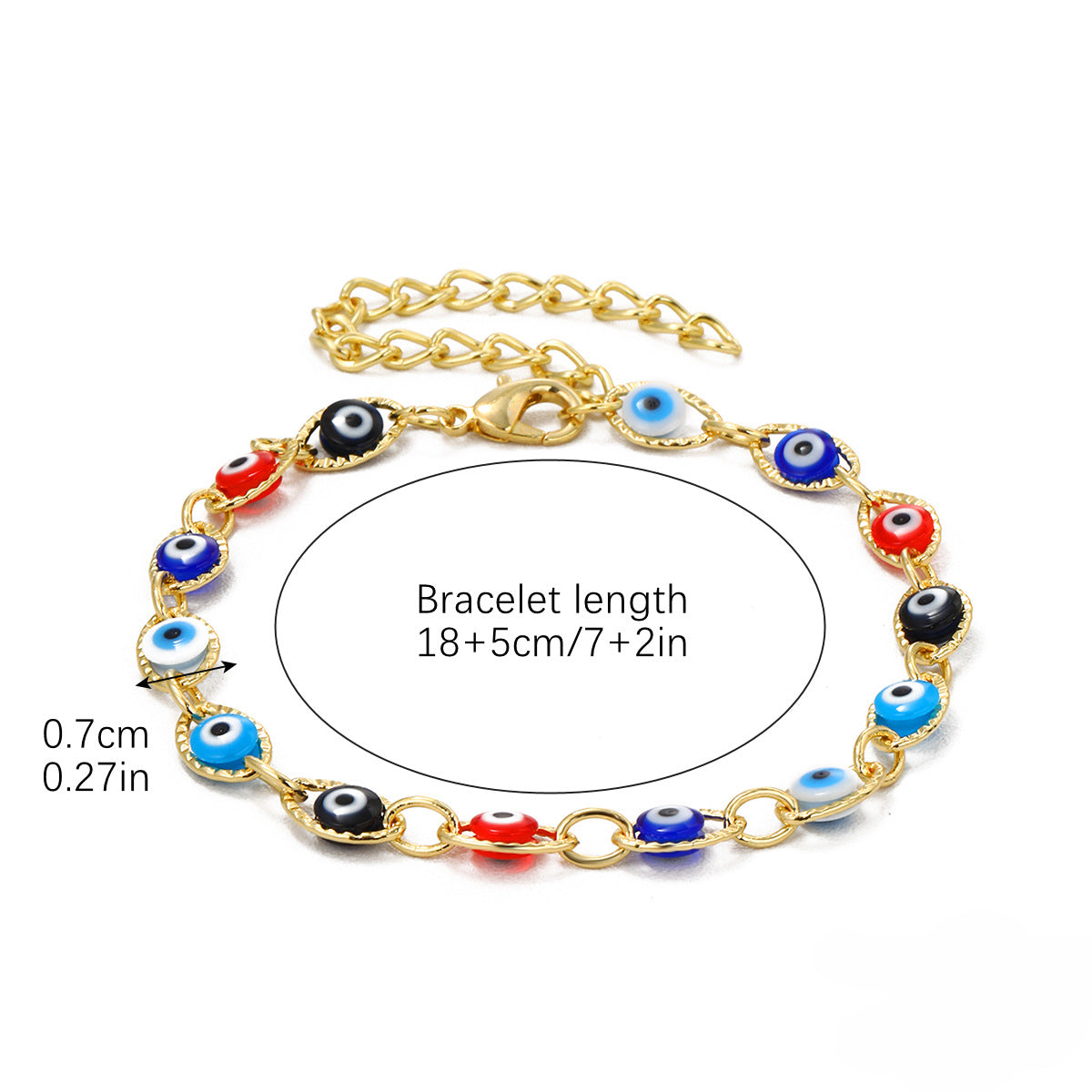 Wholesale Devil Eyes Alloy Bracelet